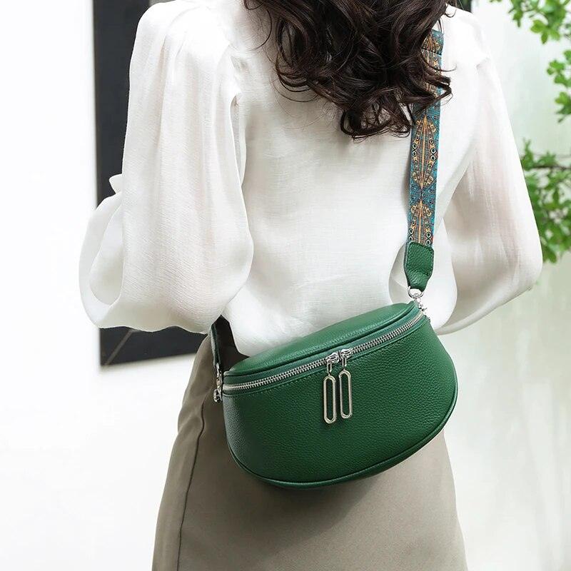 Luxury Genuine Leather Women's Shoulder & Crossbody Bag Nyzzle