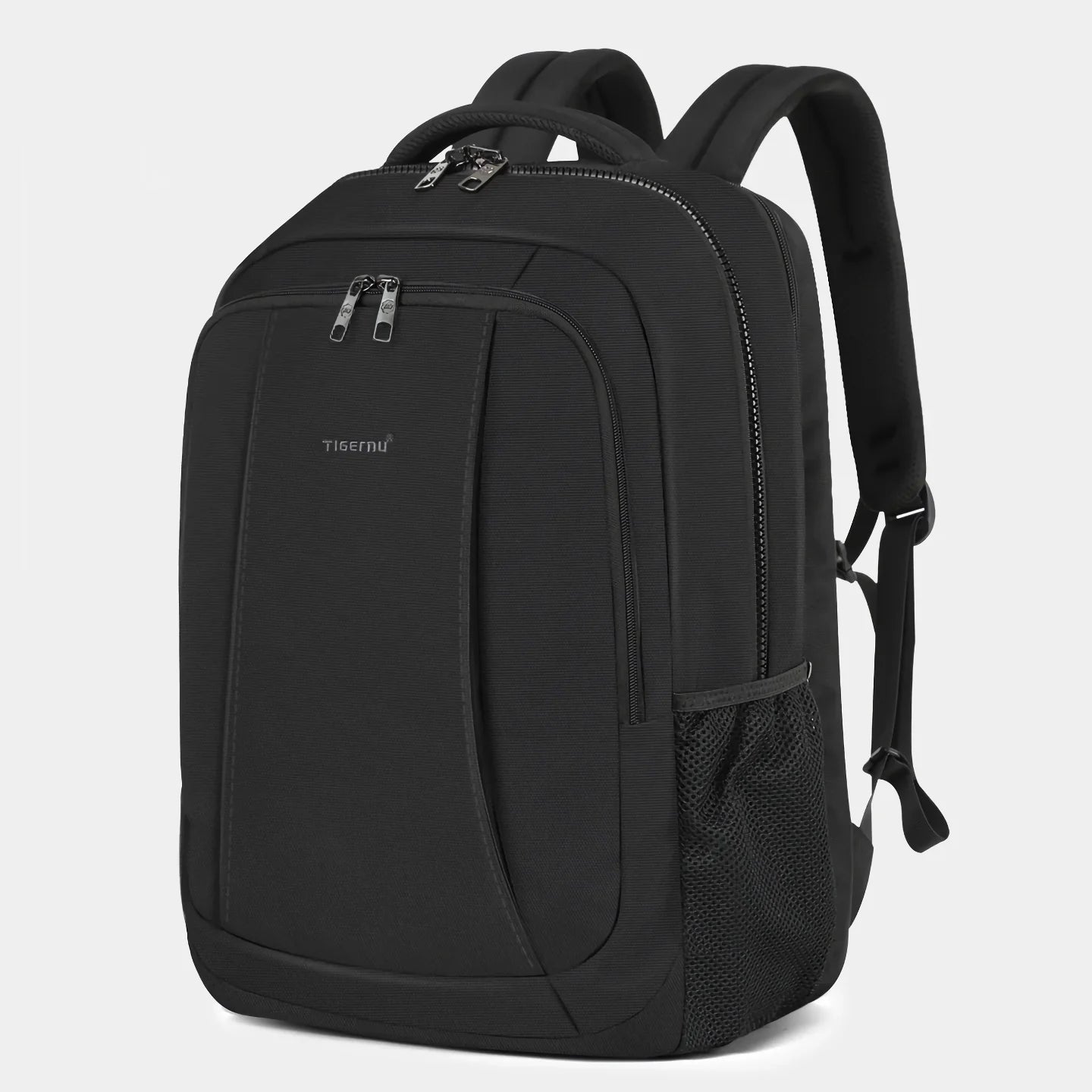 17-inch Laptop Backpack with USB Charging, Expandable Anti-Theft Travel Bag for Men - fashionshopsco