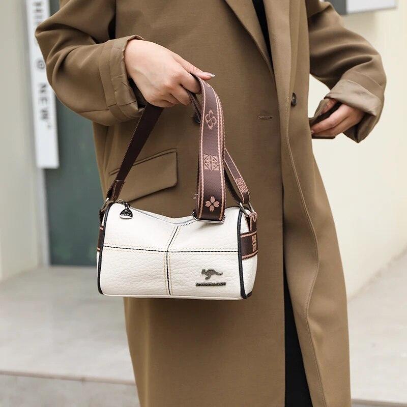 Genuine Leather High-Quality Women's Tote Bag - Fashion Shoulder & Crossbody Handbag Nyzzle