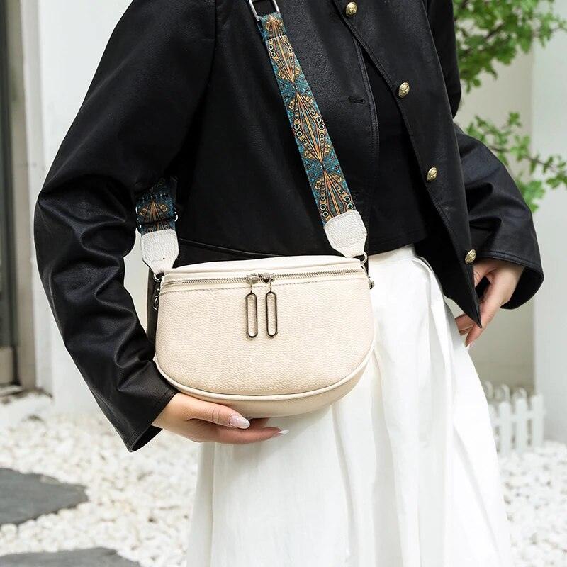 Luxury Genuine Leather Women's Shoulder & Crossbody Bag Nyzzle