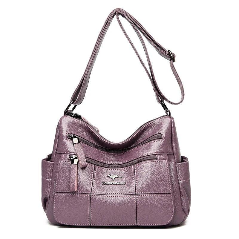 Luxury Women's Leather Shoulder Crossbody Bag - Fashionable and Versatile Handbag for 2023 Nyzzle