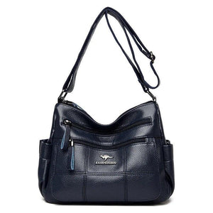 Luxury Women's Leather Shoulder Crossbody Bag - Fashionable and Versatile Handbag for 2023 Nyzzle