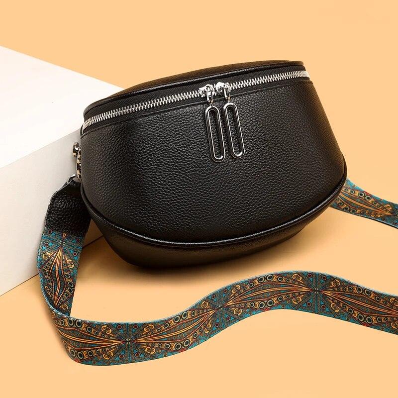 Luxury Genuine Leather Women's Shoulder & Crossbody Bag Nyzzle