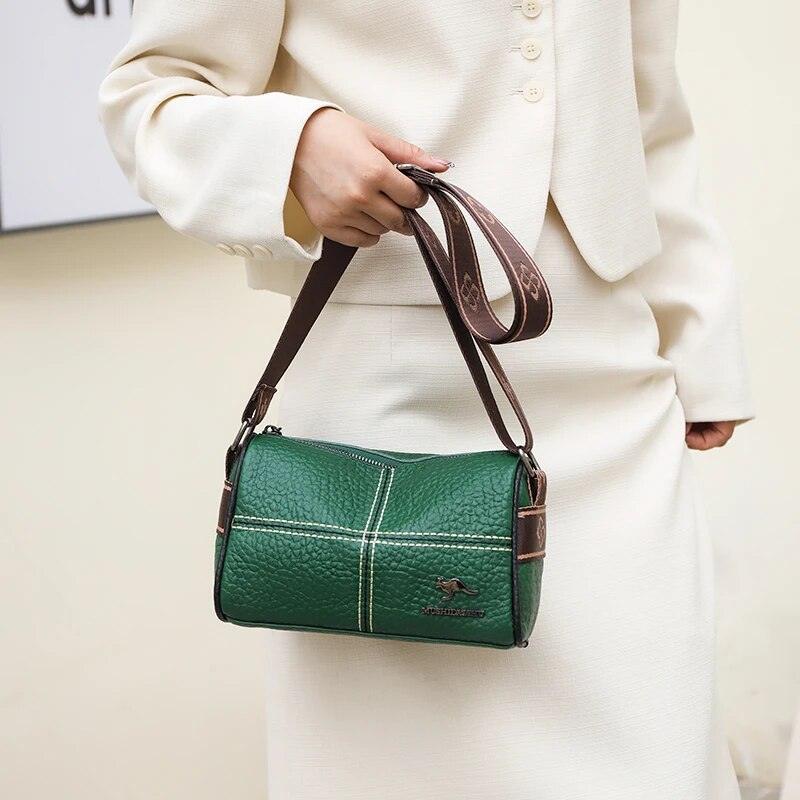 Genuine Leather High-Quality Women's Tote Bag - Fashion Shoulder & Crossbody Handbag Nyzzle